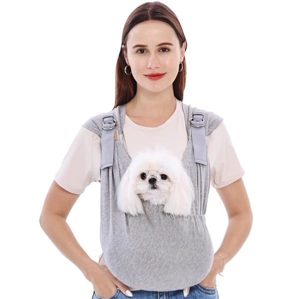 Supet Dog Carrier Sling for Small Dogs, Anti-Anxiety Dog Sling