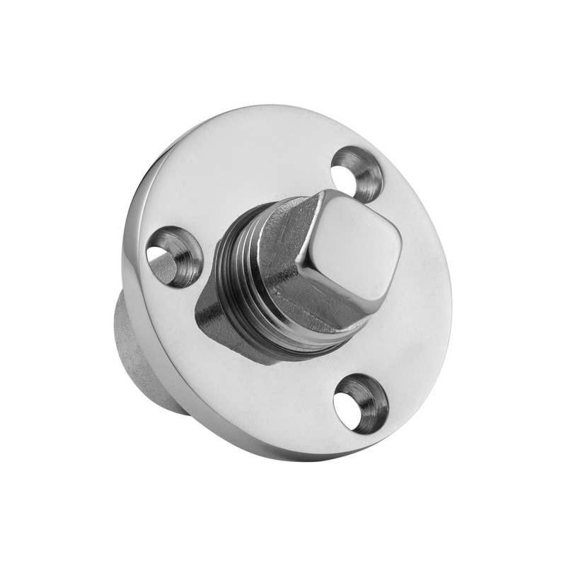 YUSOVE Garboard Drain Plug Kit,Marine 316 Stainless Steel Drain Plug