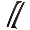 1Pair Rear Window Side Spoilers Gloss Black Air Resistance Reduction