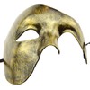 Lilwemen Mens Mask Masquerade Mask Phantom of The Opera Half