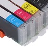 5 Color Printer Ink Cartridge Set Fluent Printing Ink Cartridge