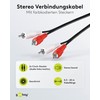 Goobay 50030 Stereo RCA Cable 2x RCA, 5 m Cable