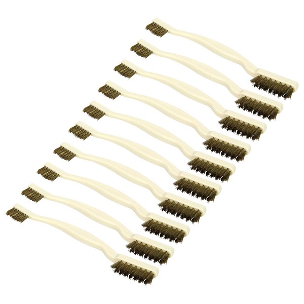 SK11 Combi Brush Brass, Fine & Thick, 7.1 inches (180