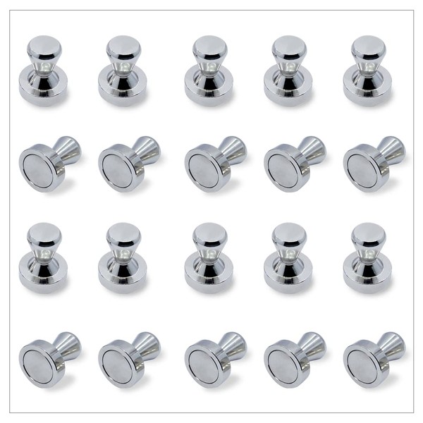 Magnetic Push Pin for Fridge, Whiteboard Magnets, Office Magnets, Small