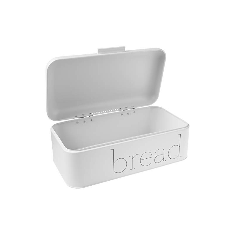 Bloomingville White Metal Bread Bin (A97306648)