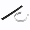 Jadeshay Motorcycle Exhaust Clamp, Motorcycle Exhaust Bracket Universal Motorcycle Exhaust