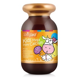 Spring Leaf Kids Mega Milky Calcium Chewable Cap X 120