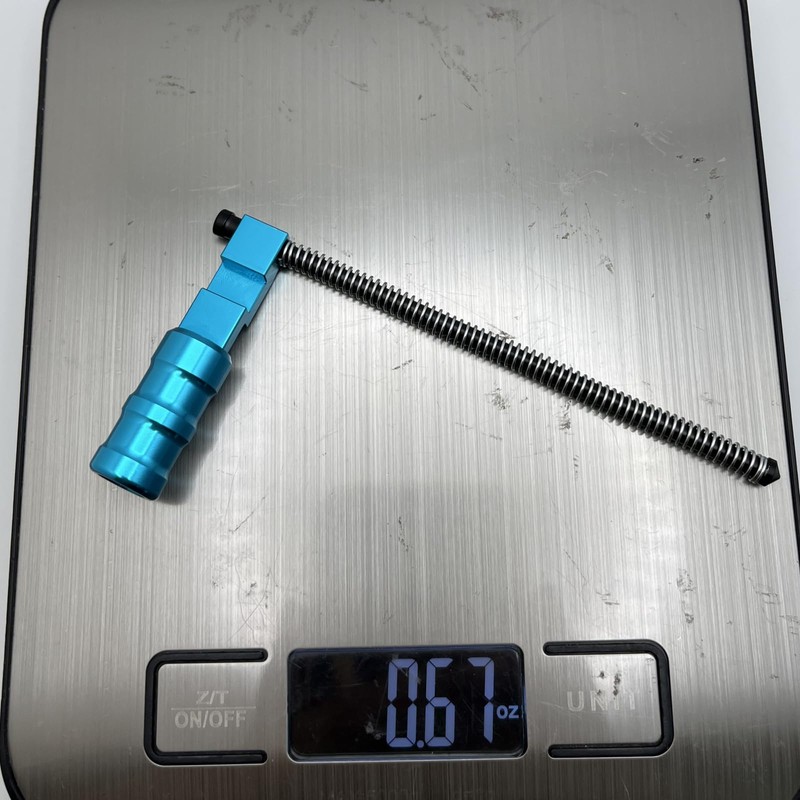 BZGREEN Extended Lever and Handle for 10-22 Combo (Blue)