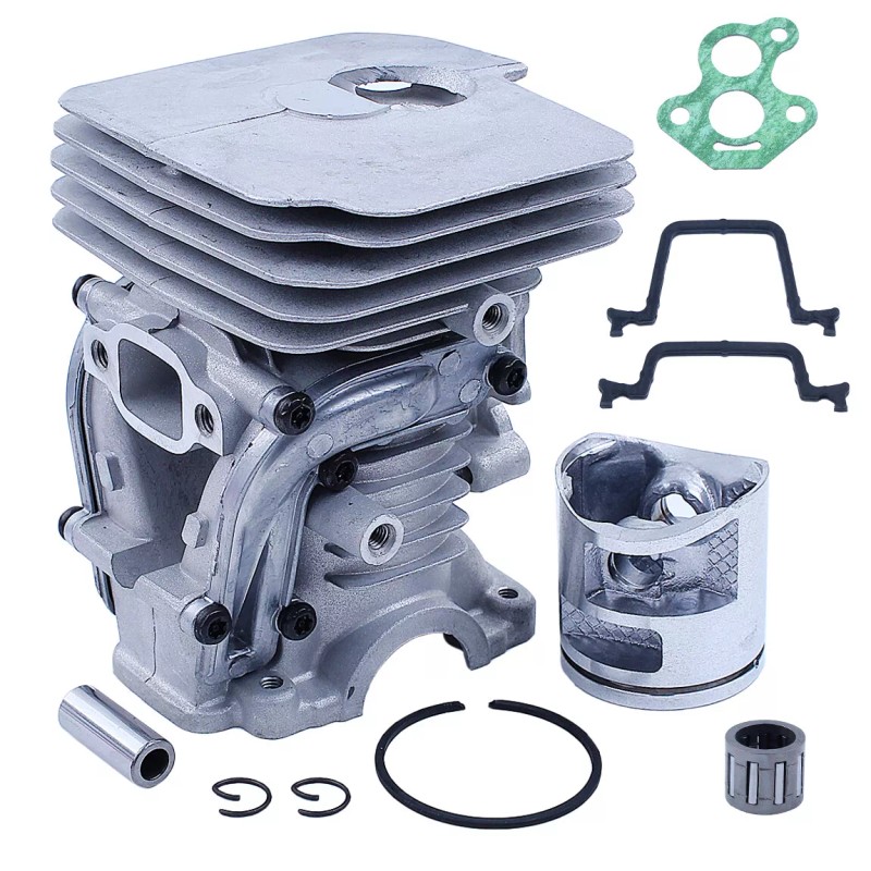 For Husqvarna 41mm Cylinder Piston Gasket Bearing Top Rebuild Kit