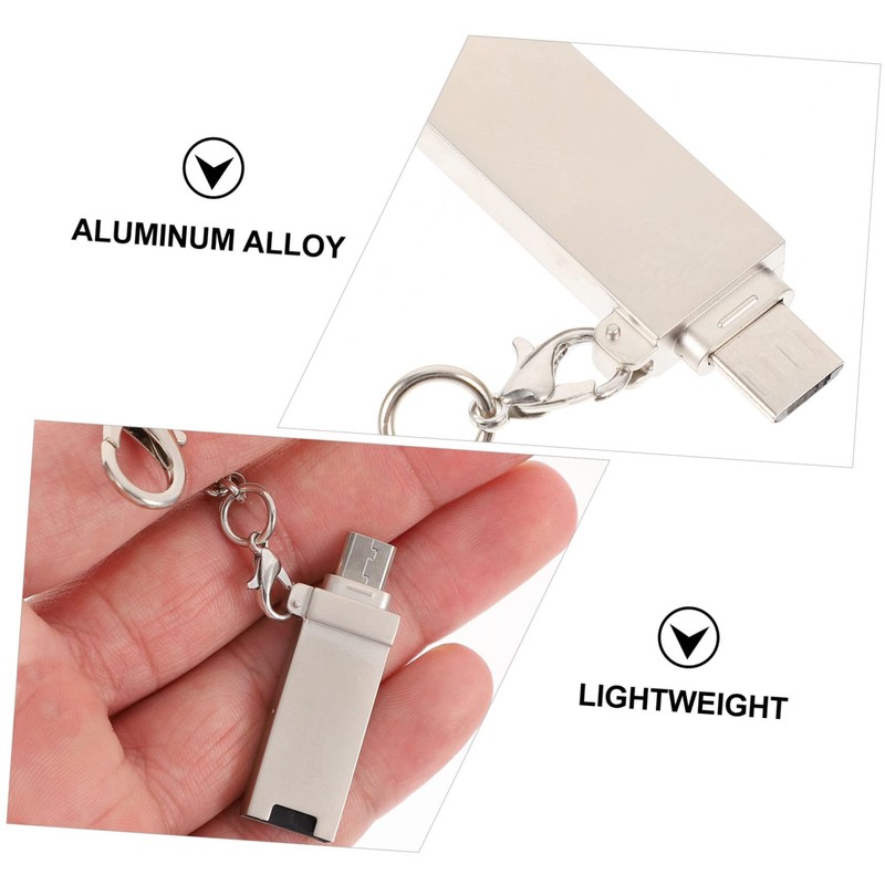 Mipcase 1pc USB Card Reader Adapter for Mobile Devices Portable