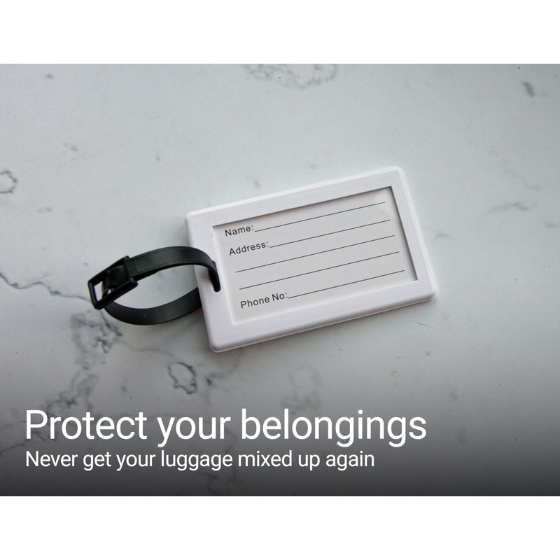Dubai United Arab Emirates Design A Souvenir Luggage Tag 2-Pack