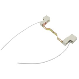 HAJXZH 1 PCS Halogen Socket 118 MM R7S Ceramic Lamp Holder White Lamp Parts Double Ended with Cable for R7S Double Ended Bulbs and Floodlights