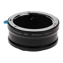 Fotodiox Pro Lens Mount Adapter, 35mm Fuji, Fujica X-Mount Lens to Sony Alpha, NEX E-Mount Mirrorless Camera