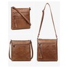 MASINTOR Crossbody Purses for Women, Multi Pocket Casual Crossbody Bag,
