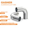 GASHER 1PCS 90 Degree Elbow Aluminum Alloy Tube 1.5"OD, Leg