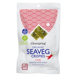 Clearspring Organic Seaveg Crispies Multipack (1, Chilli)
