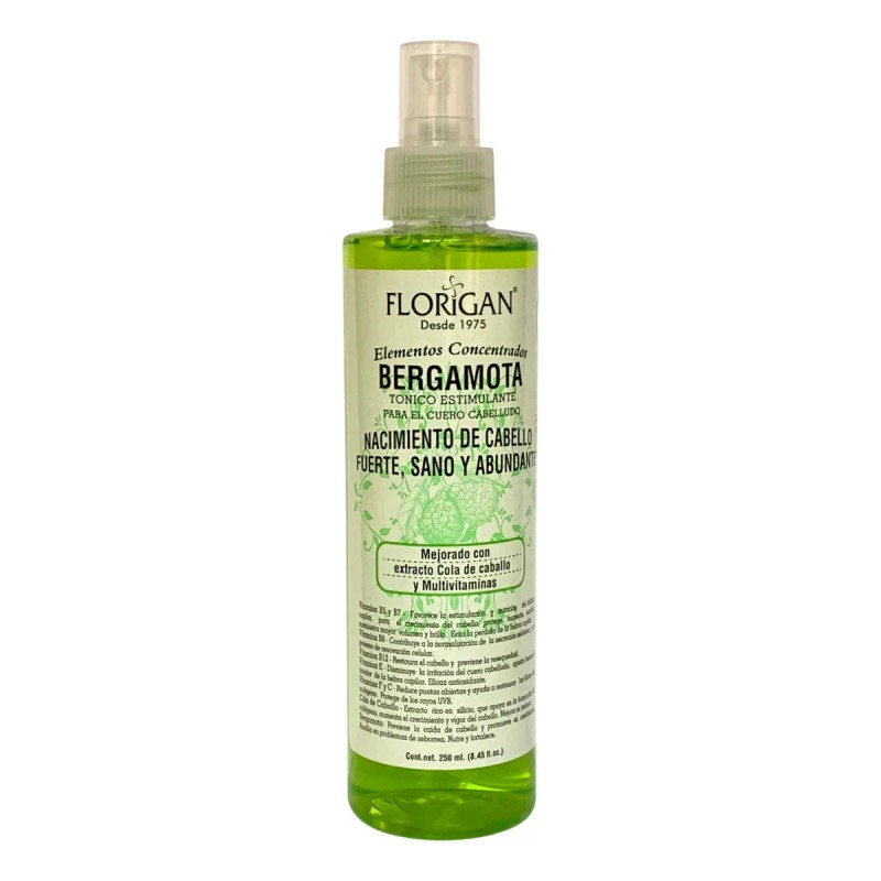 2 Tónico Bergamota Estimulador De Crecimiento Florigan 250ml