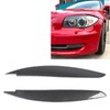 2 Pcs Headlight Eyebrow Front Left Right Light Eyelid Trim