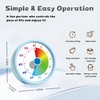 60 Minutes Visual Timer for Kitchen, Office, Classroom, Study, Countdown