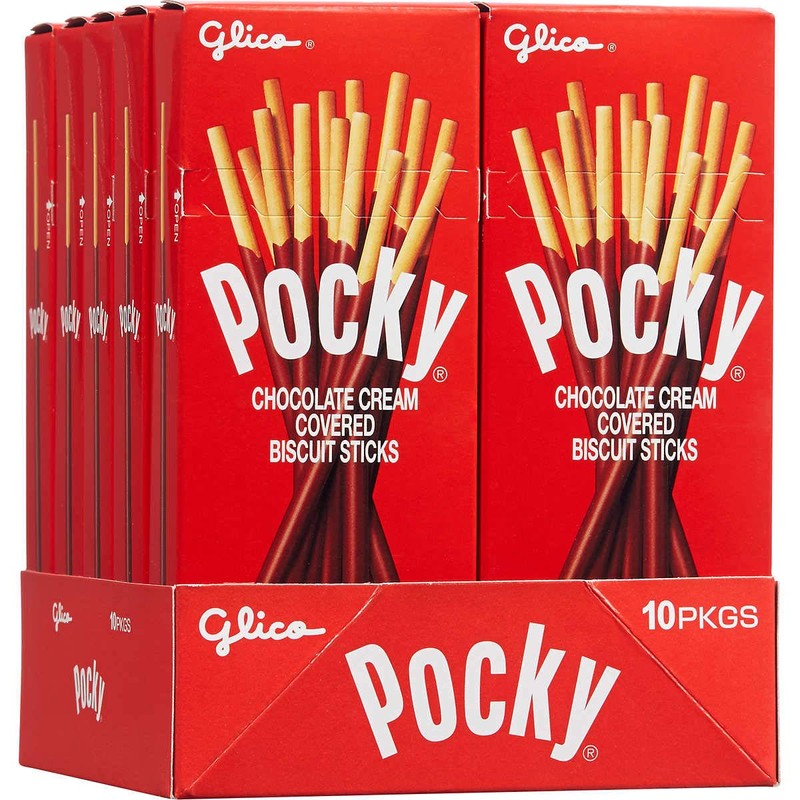 POCKY CHOCOLATE 10CT 1.41OZ(Pack of 10)