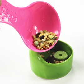 Zaagot Dog Food for Cat Treats Pet Feeding Spoon Dry Food Spoon Food Shovel for Dog for Plastic