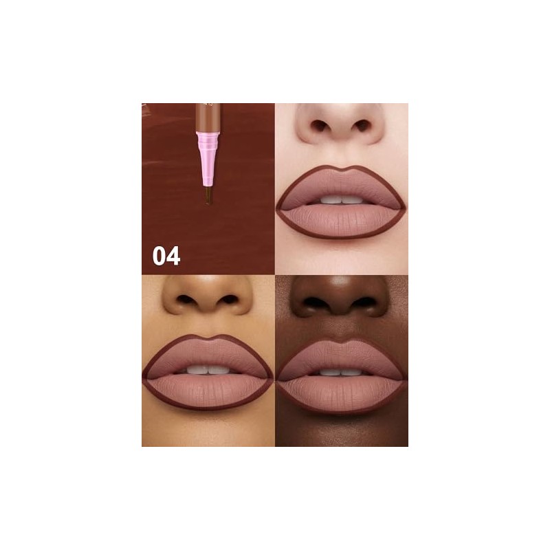 Erinde Lápiz Delineador de Labios Líquido de Precisión, #04 |