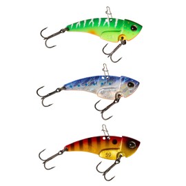 Berkley Power Blade Metal Fishing Lure 3 Pack – Ideal for Lure Anglers Fishing for Perch, Pike, Zander, Chub, Trout, and More – A Finesse Lure Designed to Bring Bites, 18g | 59mm