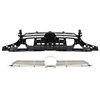 HECASA Front Grille Compatible with 2021-2022 Honda Accord Grill Chrome