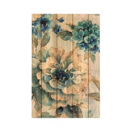 Retro Floral 1 Gang No Device Blank Wallplate Decorative Wall Plate Cover Electrical Switchplate for Farmhouse Bathroom Kitchen House Home