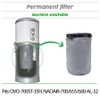 OVO Central Vacuum Permenent Filter, 12 Liter, Fits OVO-655/700ST-35H, NADAIR-600/700AL-32,