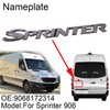 WXQP Rear Door Sprinter Sticker Letters Badge Emblem Nameplate Sign