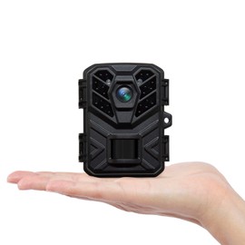 Hapimp Security Camera, Small, Trail Camera, PSE Certified, 24 Megapixels, 1920P Full HD, Motion Only, Outdoor Camera, Surveillance Camera, Night Vision Camera, Motion Detection, Motion Sensor, Night