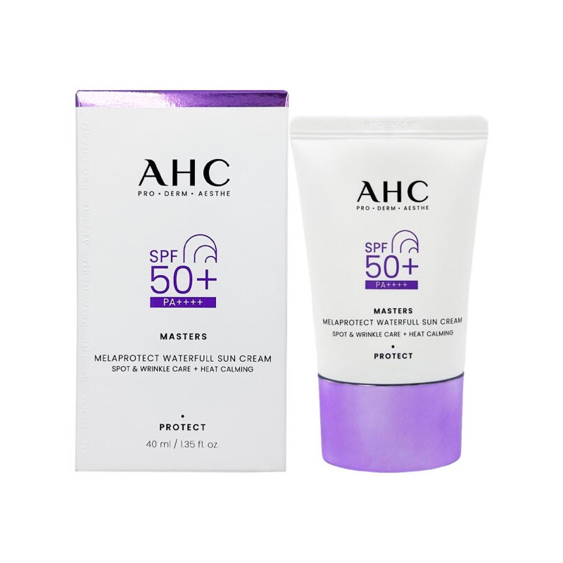 AHC NEW 에이에이치씨 마스터즈 멜라프로텍트 워터풀 선크림 40ml 25년 최신상