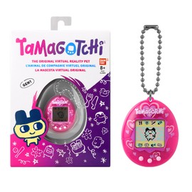 Bandai - Tamagotchi - Original Tamagotchi - Lots of Love - Virtual Electronic Animal with Colour Display, 3 Buttons and Games - 42975