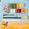 Mnuizu Crochet Kit for Beginners, Rose Bouquet Crochet Kit with