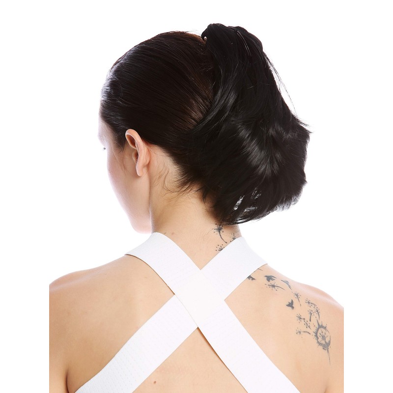 WIG ME UP - 506-V-3 Ponytail Braid Short Wavy Dark