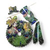 EYSHI Bejeweled Peacock Feather Poshak For Laddu Gopal Kanha Ji