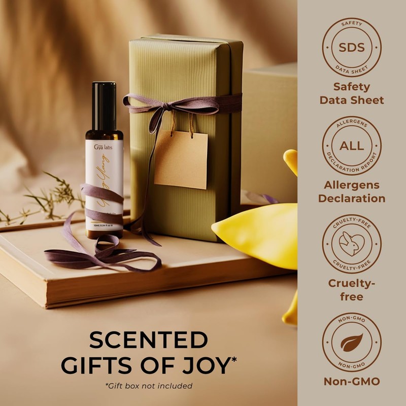 Gya Labs Ylang Ylang Essential Oil Roll On - 0.34