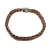 The Mexican Collection Long Copper and 925 Silver Woven Rope
