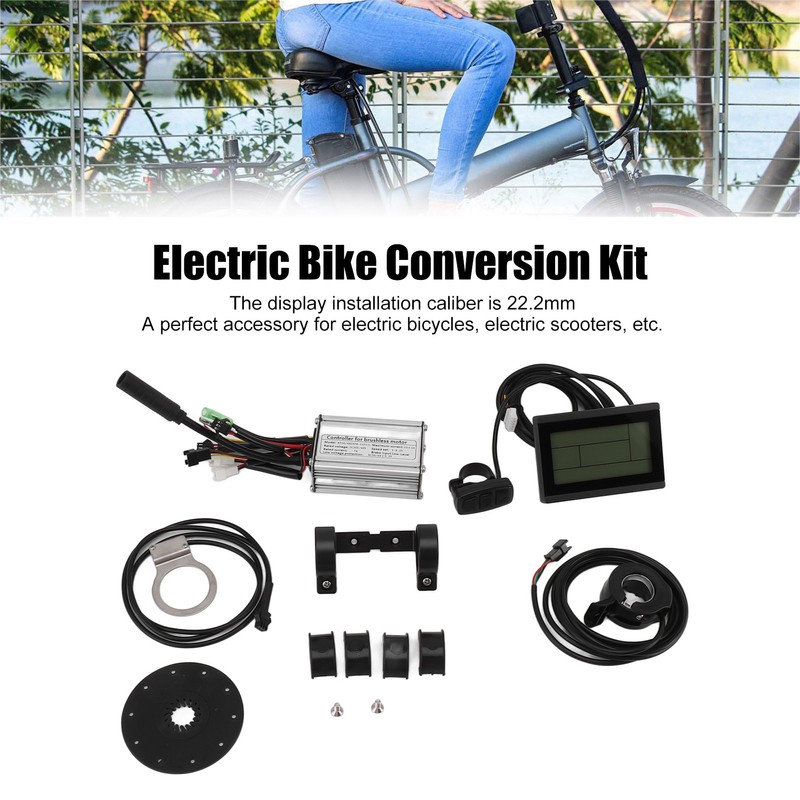 15A Electric Bike Sinewave Controller DC 36V 48V LCD3U Display