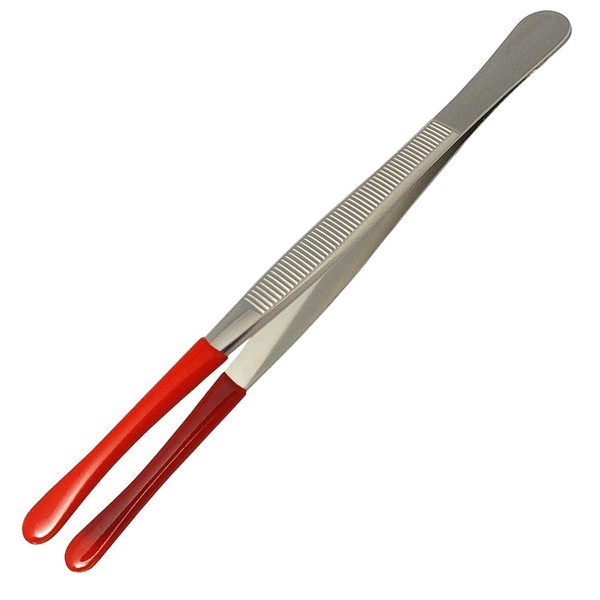 SAFE 1840 Tweezers for Coins, 120 mm, Nickel-Plated Tweezers with