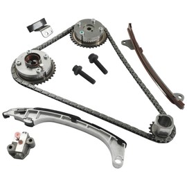 Engine Timing Chain Kit w/VVT Sprocket Fit For Toyota Camry Highlander RAV4 Sienna Avalon Venza Scion tC 2.5L 2.7L 2009-2014 13070-0V013 13070-0V010
