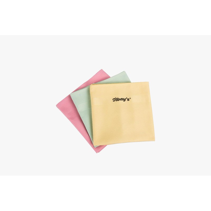 ilbay's [Set of 3] 60 x 40 cm Microfibre Cleaning