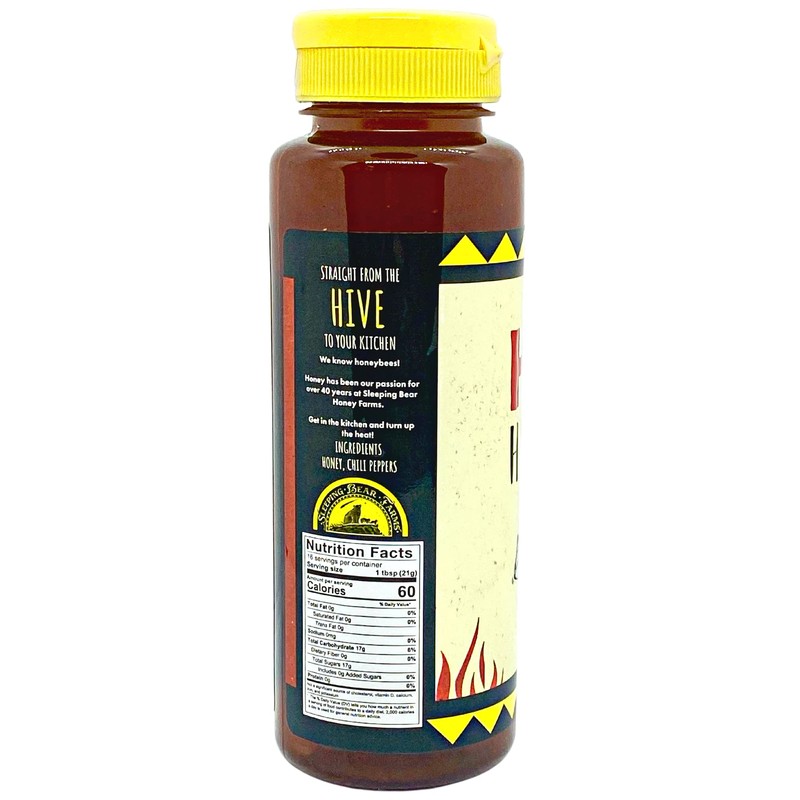 Kirks Hot Honey Made With Pure Wildflower Honey Straight From