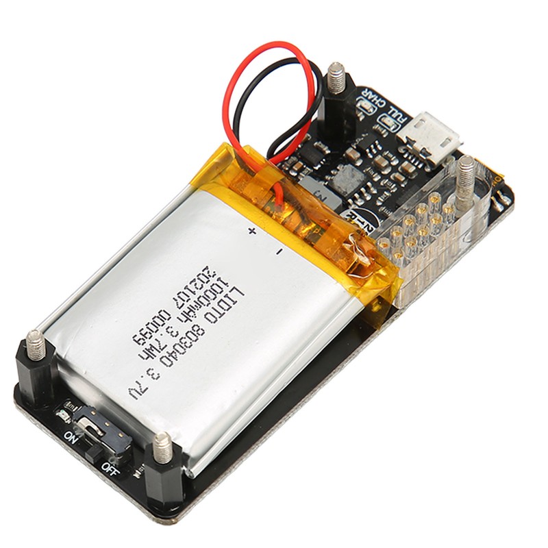 V1.2 UPS Power HAT Board 1000mAh Battery 400mA Charging Current