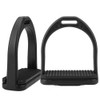 Horse Stirrup-1 Pair Black High Strength Horse Stirrup Durable Quality