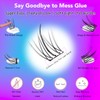 DAODER Self Adhesive Eyelash Clusters Wispy | No Glue Need