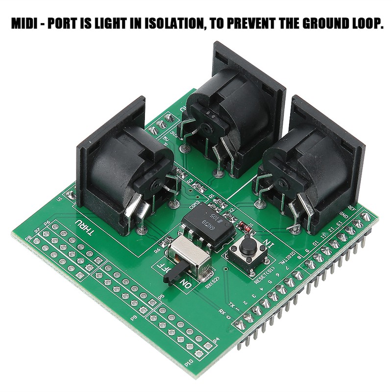 MIDI Shield Breakout Board for Arduino Digital R3 AVI PIC