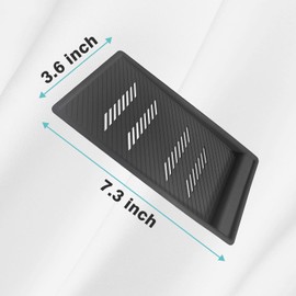 BestEvMod for EV6 Center Console Phone Charge Area Silicone Mat Non Slip Silicone Pad Interior Accessories Compatible with 2022 2023 2024 Kia EV6