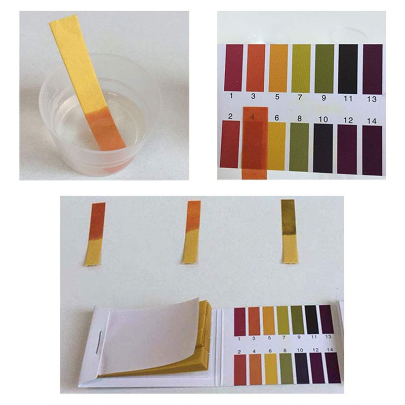 PZRT 2-Pack Ph 1-14 & PH5.5-9.0 PH Test Strips Extensive